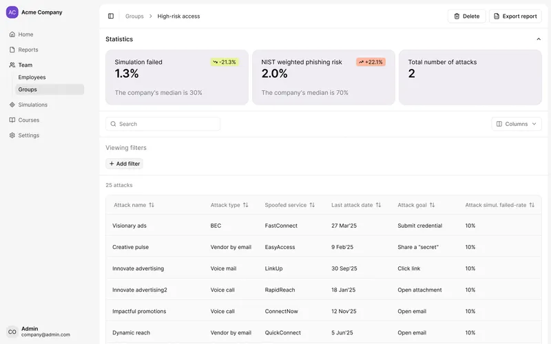 Product screenshot